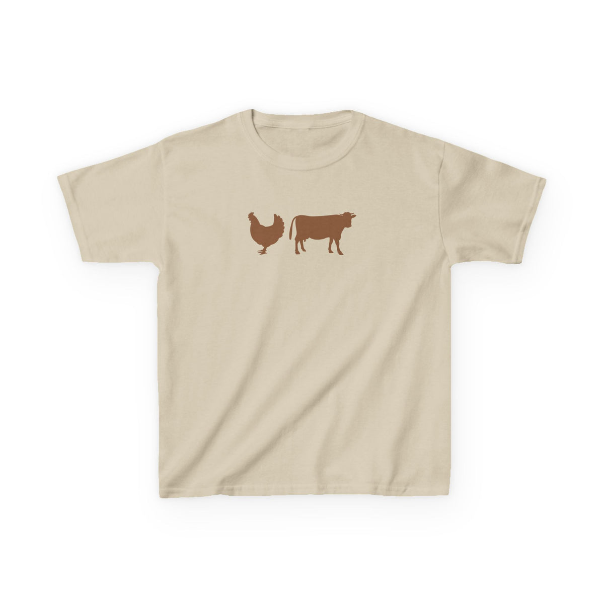 Brown Chicken Brown Cow Baby Tee