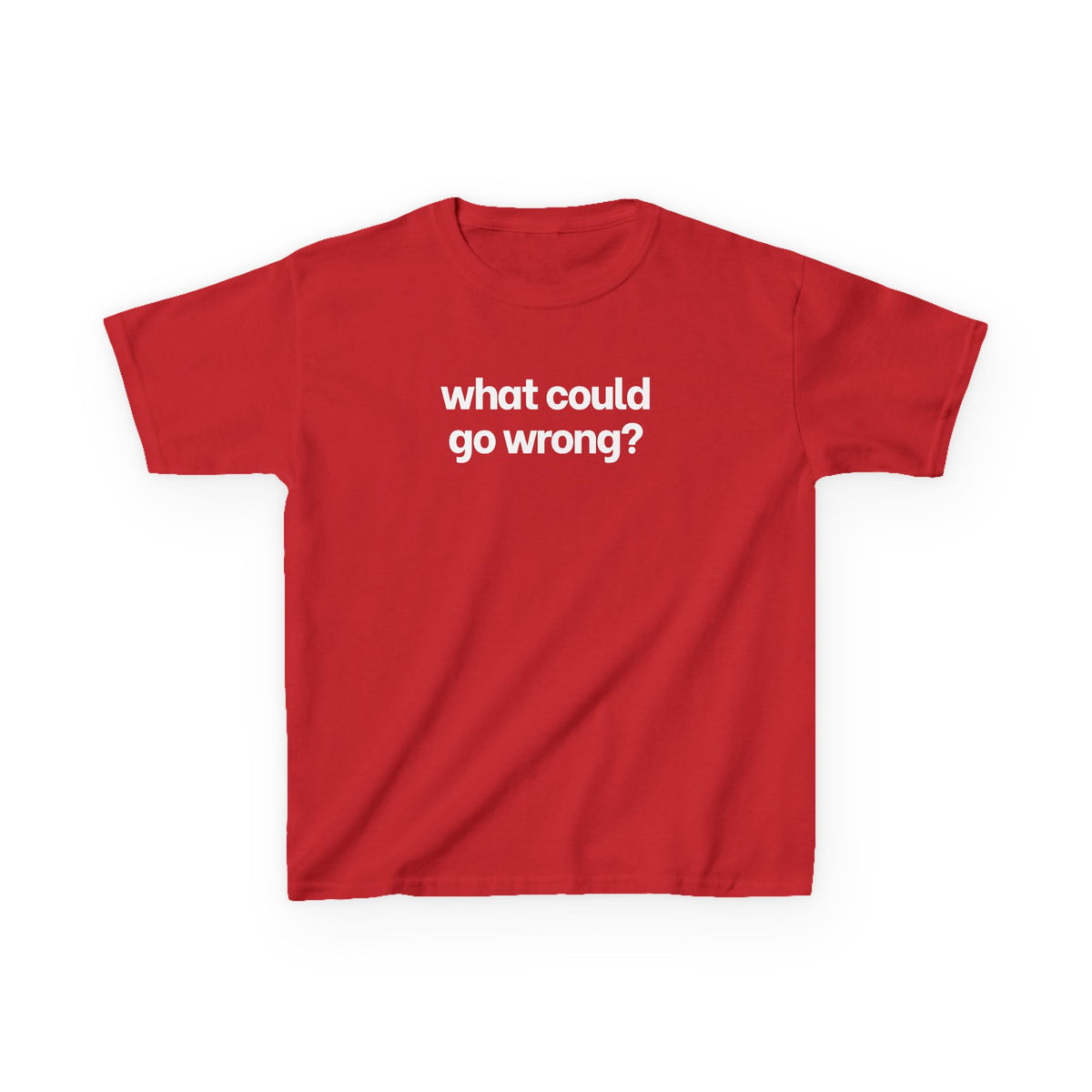 What Could Go Wrong? Baby Tee