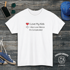 I Love My Kids I Also Love Silence It's Complicated T-Shirt