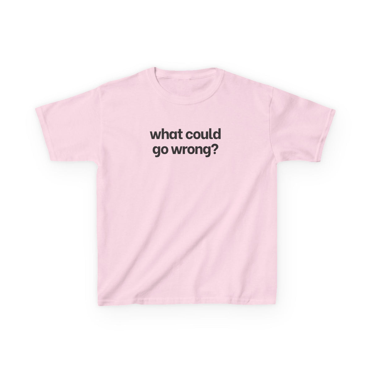 What Could Go Wrong? Baby Tee