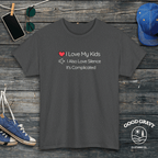 I Love My Kids I Also Love Silence It's Complicated T-Shirt