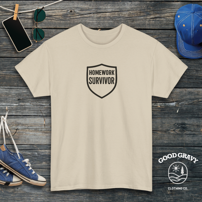 Homework Survivor T-Shirt