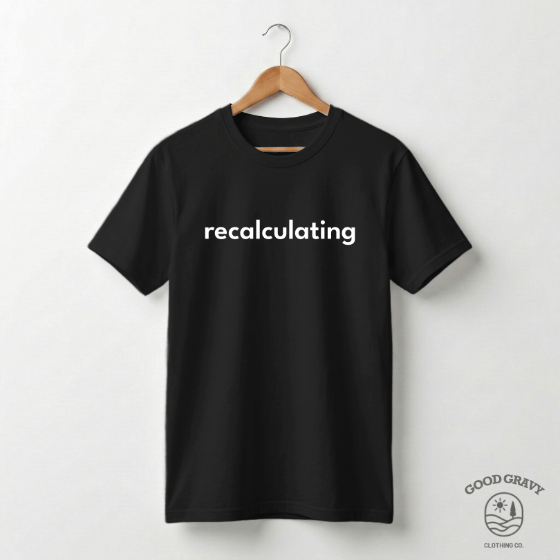 Recalculating - Black