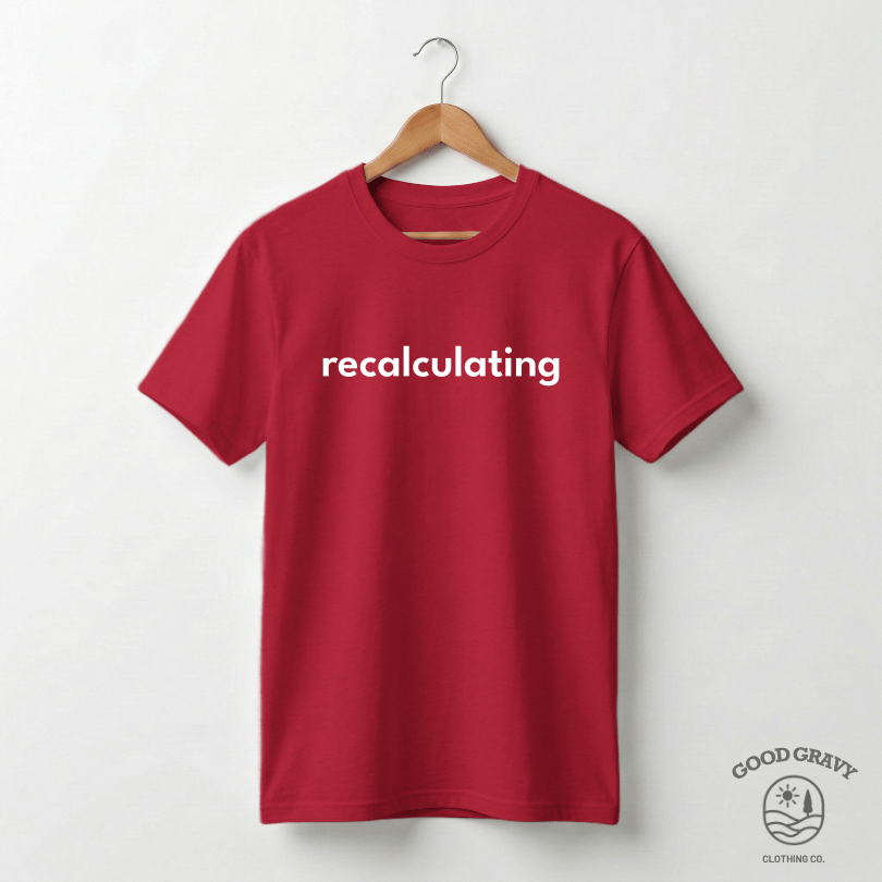 Recalculating - Red