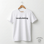 Recalculating - White